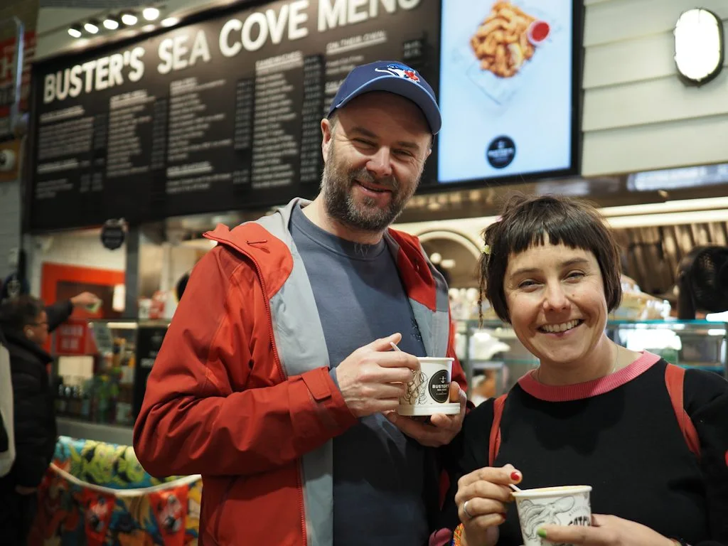 Tasty Tours participants at St. Lawrence Market